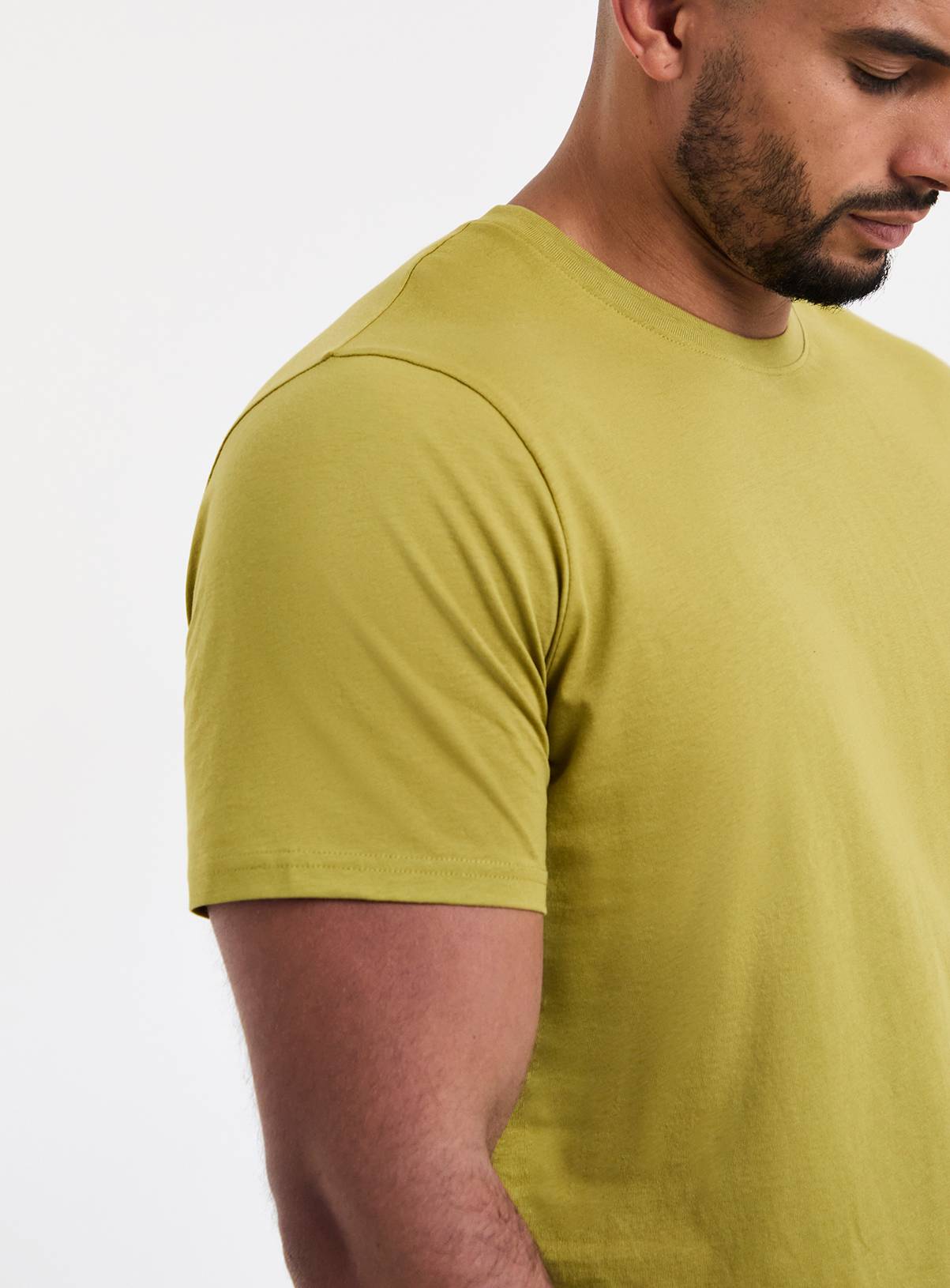 JACAMO 5 Pack Pure Cotton Crew Neck T-shirts L - Image 4